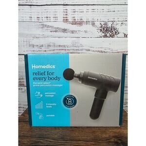 Homedics Relief For every Body Percussion Massager Cordless Rechargeable